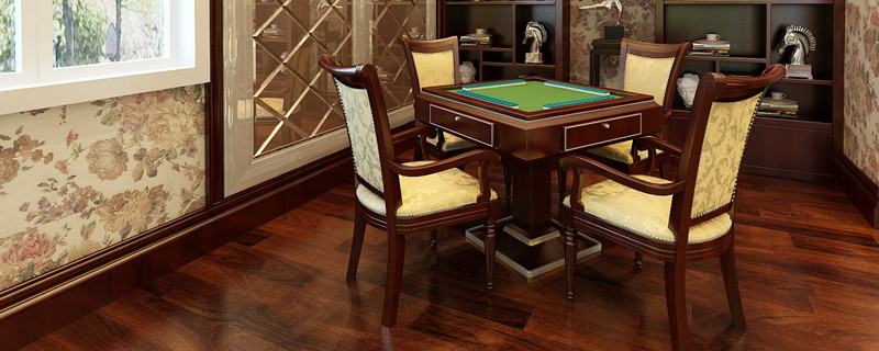 棋牌室黑色木地板好看吗? 棋牌室地板颜色