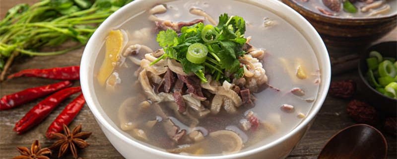 羊杂汤配料 羊杂汤配料表