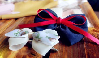 蝴蝶结非常甜美的装饰方法 蝴蝶结装饰画法