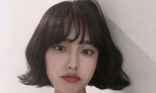 适合短发有刘海的女生发型推荐 短发的女生适合什么刘海发型图片