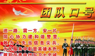 最有霸气的团队口号 最有霸气的团队口号四字