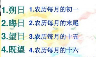 望日是农历哪一天（望日是十五还是十六）