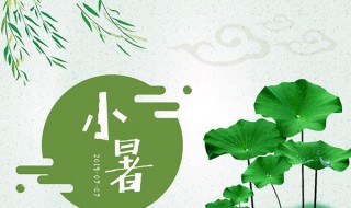 2021年小暑具体时间（2021年小暑的具体时间）