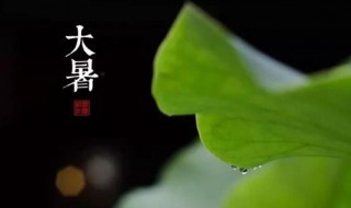 2021年大暑是什么时候 2021年大暑什么时候结束