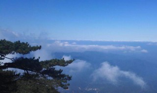 大别山主峰海拔多少米 大别山主峰海拔多少米高