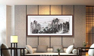 适合客厅的挂画（适合客厅的挂画(现代简略2连）