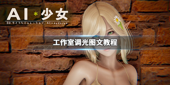 AI少女工作室调光图文教程 ai少女摄影室怎么用