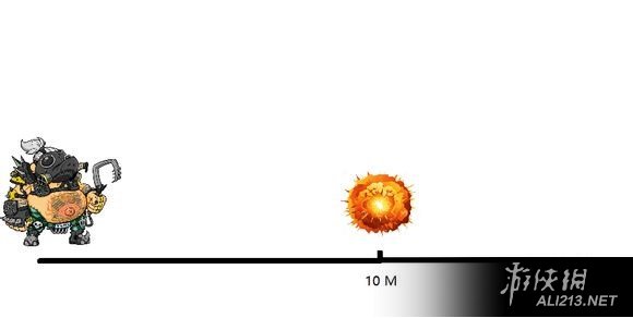 《守望先锋》路霸右键爆裂弹伤害范围详细解析攻略