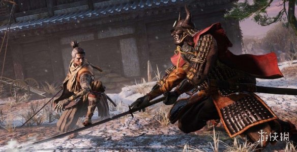 只狼武士大将山内逃课打法演示（只狼山内式部利胜逃课打法）