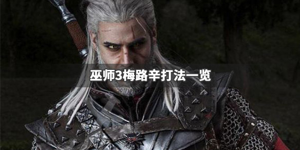 巫师3梅路辛怎么打 巫师三怎么打过士兵