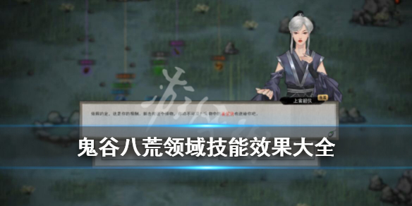 鬼谷八荒领域技能效果大全（鬼谷八荒领域技能怎么用）