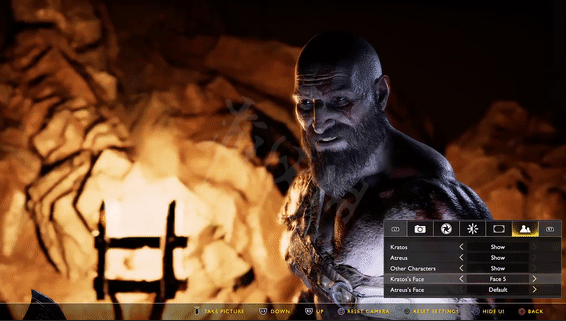 战神4拍照模式演示 战神4拍照按哪个键拍