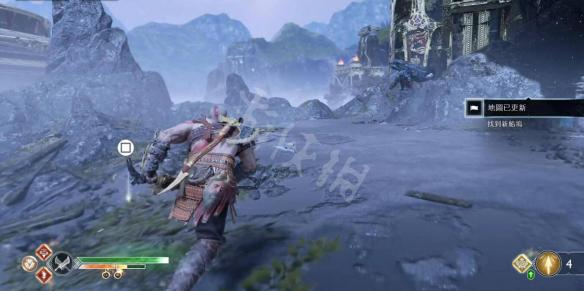 战神4全链刃卢恩符文攻击技能收集图文攻略 符文位置全解析 轻攻击:斯巴达冲刺