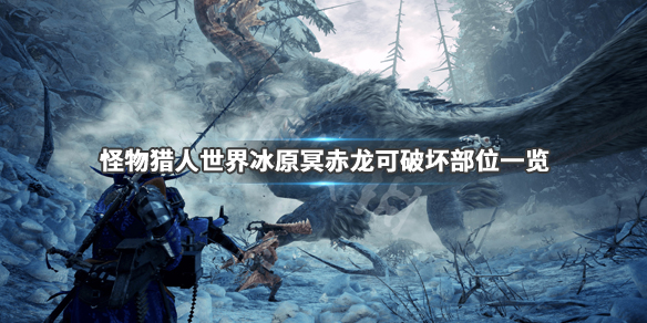 怪物猎人世界冰原冥赤龙可破坏部位 怪物猎人世界冰原冥赤龙任务怎么解锁