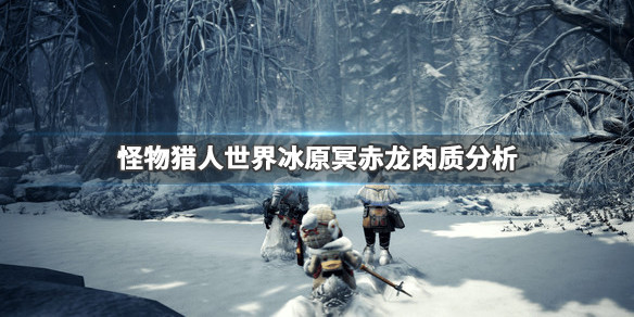 怪物猎人世界冰原冥赤龙肉质分析 怪猎世界冰原冥赤龙怎么开?