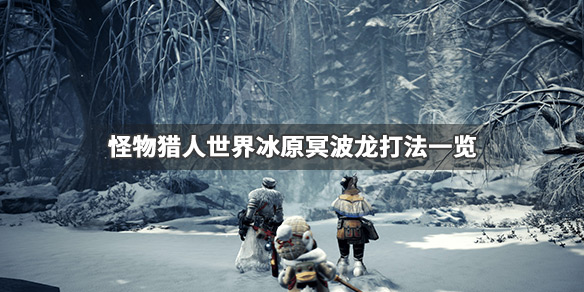 怪物猎人世界冰原冥波龙怎么打（怪物猎人世界冰原冥波龙套）