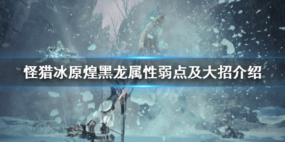 怪物猎人世界冰原煌黑龙弱什么 怪物猎人世界冰原煌黑龙弱什么属性