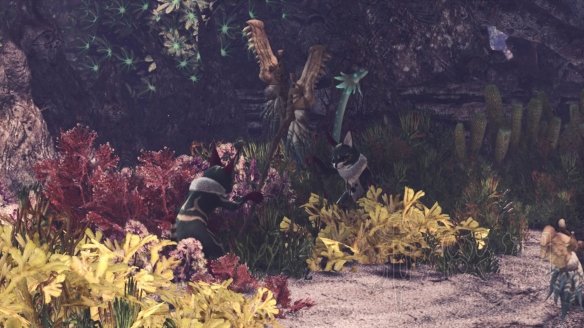 怪物猎人世界冰原拍照任务怎么做 观察任务图鉴+触发方法大全 森林虫笼族:确认或警惕