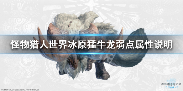 怪物猎人世界冰原猛牛龙弱什么属性 怪物猎人世界冰原猛牛龙怎么打
