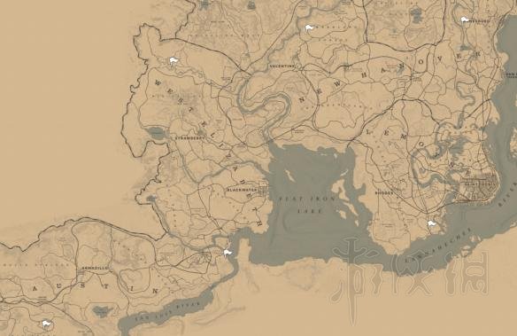 荒野大镖客2收集地图全汇总 荒野大镖客2收集地图大全 总览/帮派成员坟墓/传奇动物位置