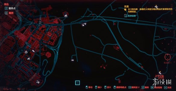 赛博朋克2077服务点在哪 赛博朋克2077服务点地图位置详解