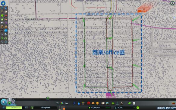 《城市:天际线》交通不堵车图文规划方案 无车城建造心得