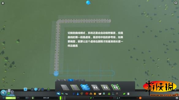 《城市:天际线》环形城市建造图及完美圆形道路画法攻略