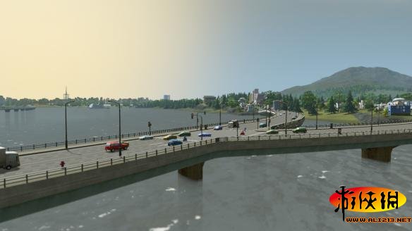 《城市:天际线》环形城市建造图及完美圆形道路画法攻略