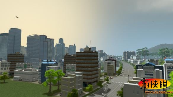 《城市:天际线》环形城市建造图及完美圆形道路画法攻略