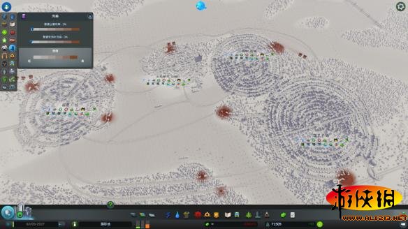 《城市:天际线》环形城市建造图及完美圆形道路画法攻略