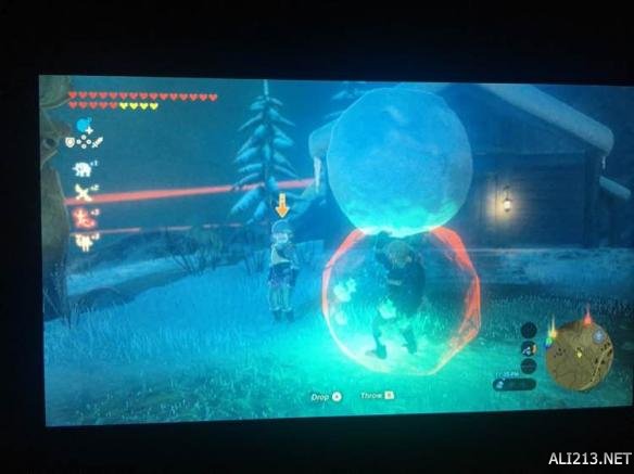 塞尔达传说荒野之息滚雪球位置及正确方法图文详解