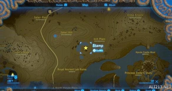 塞尔达传说荒野之息全回忆地点位置图 全回忆地点实景图分享 回忆01