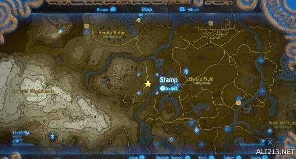 塞尔达传说荒野之息全回忆地点位置图 全回忆地点实景图分享 回忆01