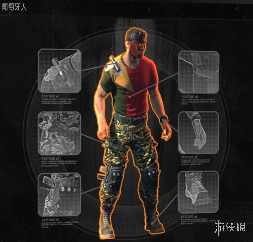 消逝的光芒全服装+喷漆+挂件+娃娃收集展示 国家队服装-丹麦