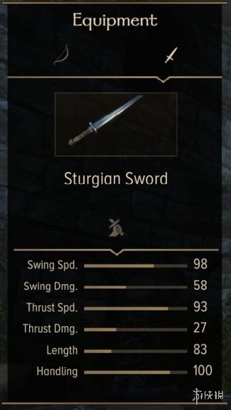 骑马与砍杀2斯特吉亚全武器装备属性图鉴 斯特吉亚武器有哪些 单手武器:伐木斧