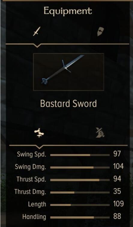 骑马与砍杀2瓦兰迪亚装备有哪些 瓦兰迪亚全武器属性图鉴 单手武器:镰刀