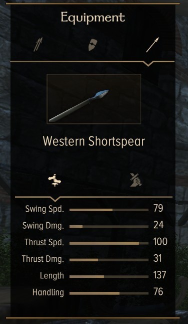 骑马与砍杀2帝国武器装备图鉴大全 帝国装备有哪些 单手武器:短剑