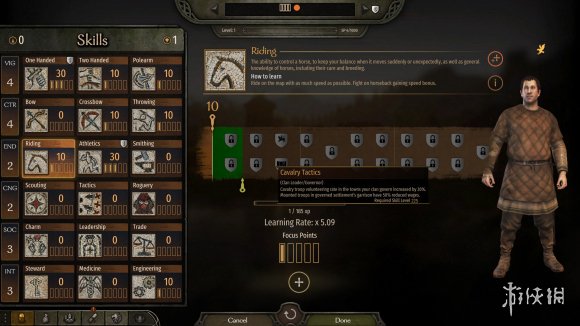 骑马与砍杀21.4.3骑术技能有什么用 骑砍21.4.3骑术技能效果