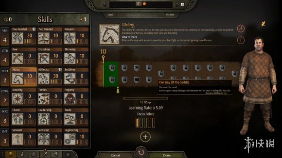 骑马与砍杀21.4.3骑术技能有什么用 骑砍21.4.3骑术技能效果