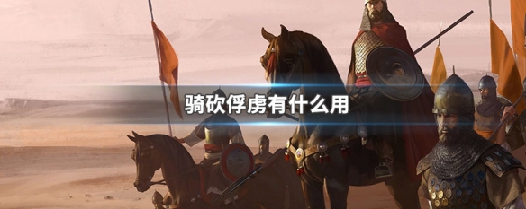 骑砍俘虏有什么用 骑马砍杀俘虏有什么用