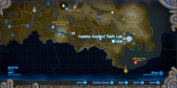 塞尔达传说荒野之息全主线任务流程难点关卡图文攻略 第一座塔