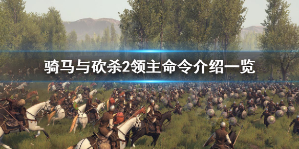 骑马与砍杀2领主命令有哪些（骑马与砍杀2领主命令有哪些用处）