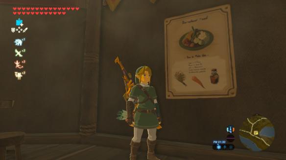 塞尔达传说荒野之息新手向料理系统图文攻略 全料理配方分享 料理系统介绍