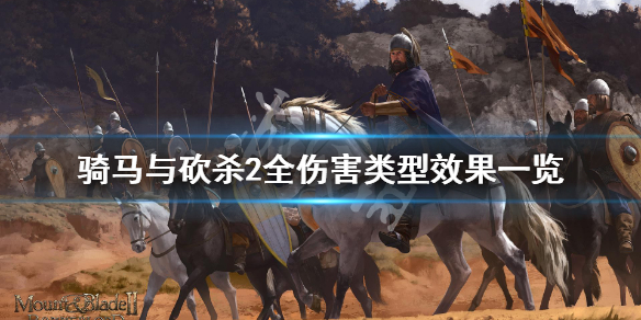 骑马与砍杀2伤害种类有哪些（骑马与砍杀2最强属性）