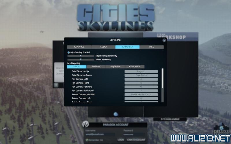 《城市：天际线》键位操作一览 城市天际线快捷键大全