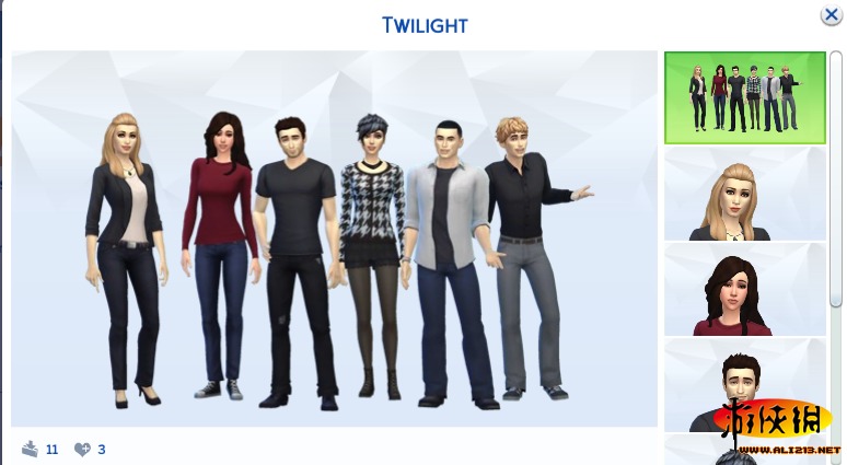 《模拟人生4》那些令人目瞪口呆、丧心病狂的名人模仿 第一发:复仇者联盟