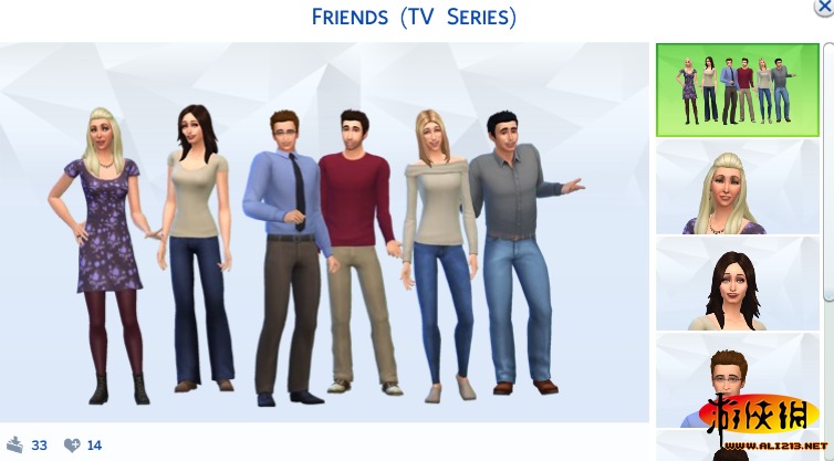 《模拟人生4》那些令人目瞪口呆、丧心病狂的名人模仿 第一发:复仇者联盟