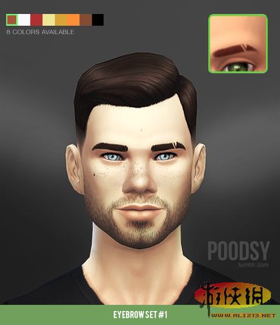 《模拟人生4》8色眉毛MOD安装教程