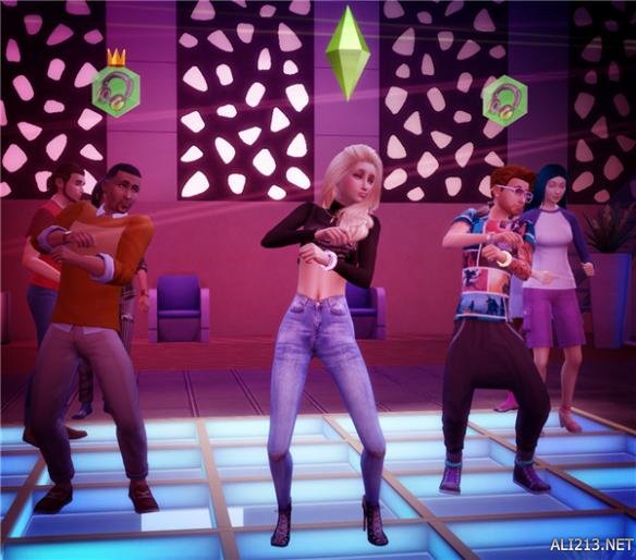 《模拟人生4》同欢共乐女主舞蹈玩法感受分享