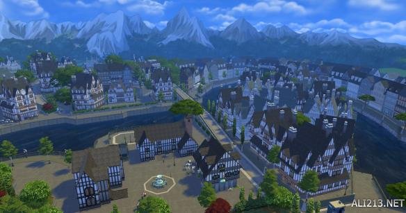 《模拟人生4》同欢共乐温登堡游玩图赏